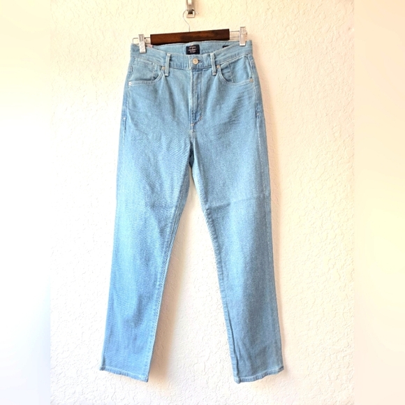 Citizens of Humanity High Rise Cigarette Ankle Light Wash Jeans Size 27 - Picture 2 of 16